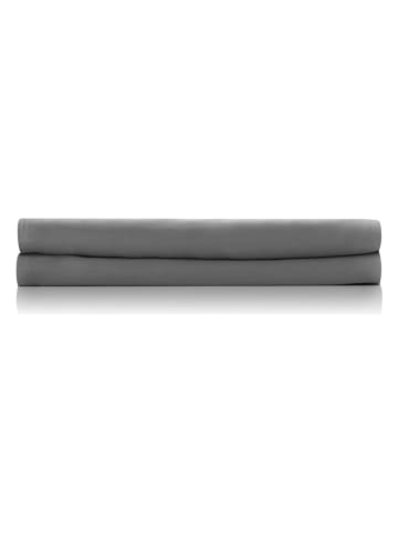 Zo!Home Satin-Bettlaken "Satinado" in Anthrazit