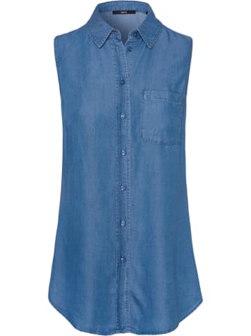 Zero Jeansbluse in Blau