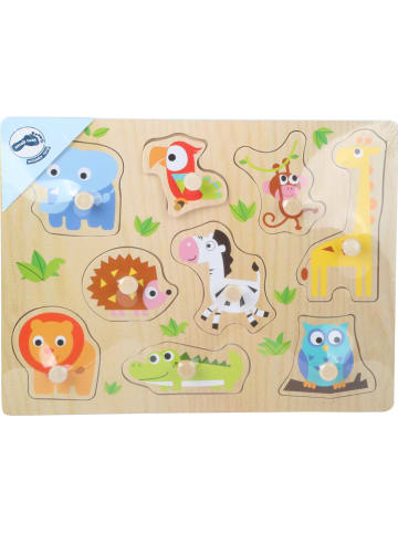 small foot 9tlg. Steckpuzzle "Zootiere" - ab 12 Monaten