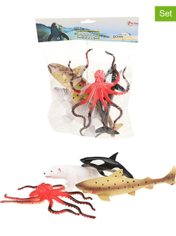 Toi-Toys Spielfiguren-Set "Meerestiere" - ab 3 Jahren - 5 Stück