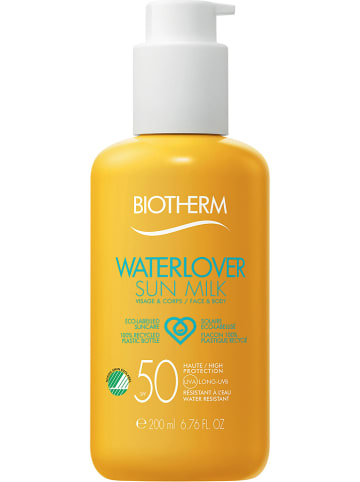 Biotherm Sonnenmilch "Waterlover" - LSF 50, 200 ml