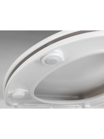 Wenko Easyclose-toiletbril "Gubbio" wit