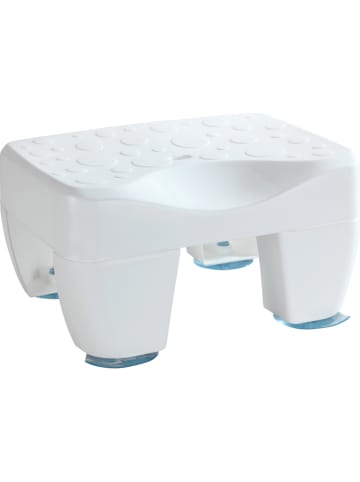 Wenko Badewannenhocker "Secura" in Weiß - (B)40 x (H)21 x (T)31 cm