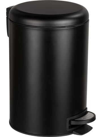 Wenko Treteimer in Schwarz - 12 l