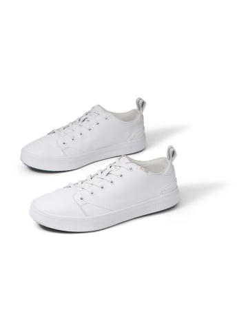 TOMS Skórzane sneakersy w kolorze białym