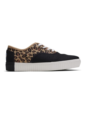 TOMS Sneakers zwart/lichtbruin