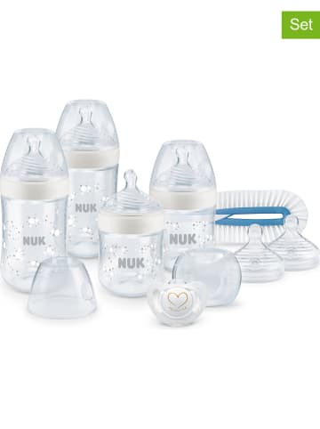 NUK 9tlg. Babyflaschen-Set "Natur Sense Perfect Start" in Transparent