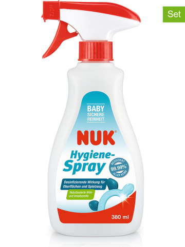 NUK 2er-Set: Hygiene-Spray - 2x 380 ml