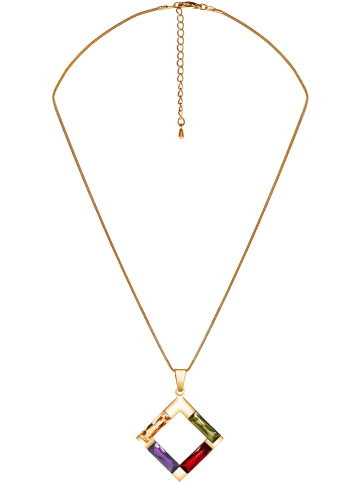 LA CHIQUITA Vergulde ketting met hanger - (L)42 cm