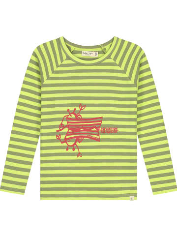 Smitten Organic Longsleeve groen/grijs