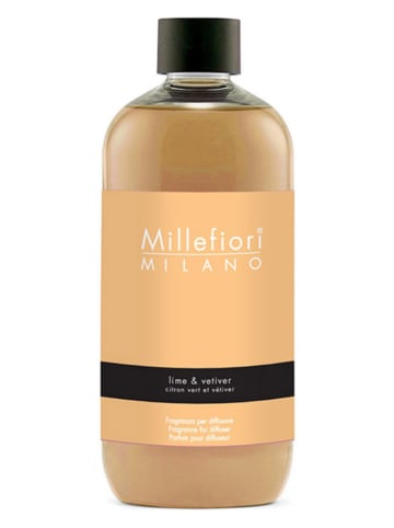 Millefiori Milano Navulverpakking voor luchtverfrisser "Lime & Vetiver" - 250 ml
