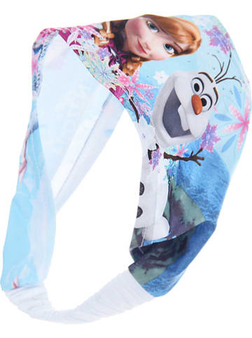 Disney Frozen 2-delige set: haarbanden "Frozen" lichtblauw/meerkleurig