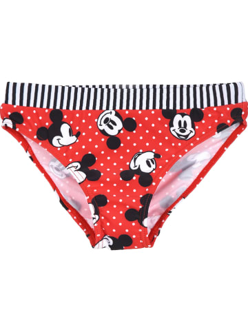 Disney Minnie Mouse Bikinislip "Minnie Mouse" rood/zwart/wit