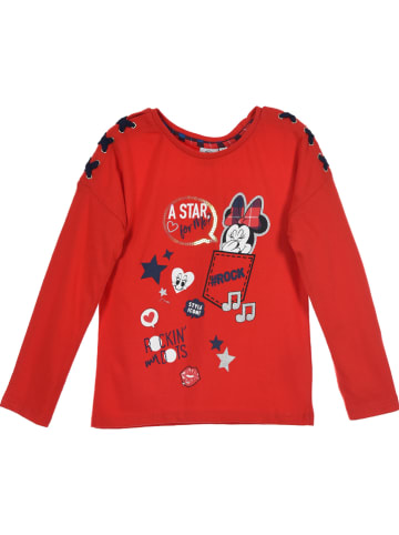Disney Minnie Mouse Longsleeve "Minnie Mouse" rood