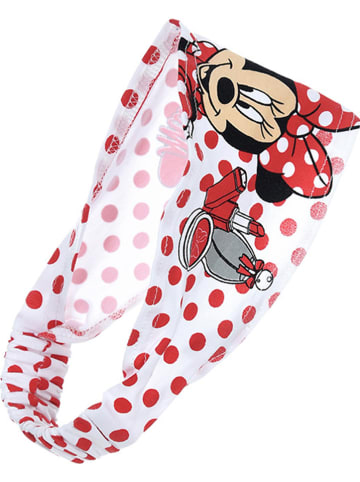 Disney Minnie Mouse Opaski (2 szt.) "Myszka Minnie" w kolorze białym i fioletowym do włosów