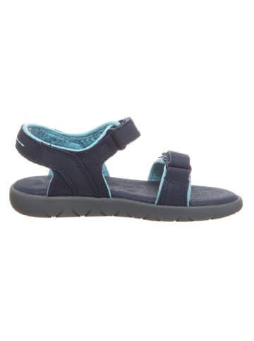 Timberland Leder-Sandalen "Nubble" in Dunkelblau - Weite M