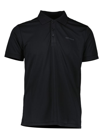 Icepeak Funkcyjna koszulka polo "Bellmont" w kolorze czarnym