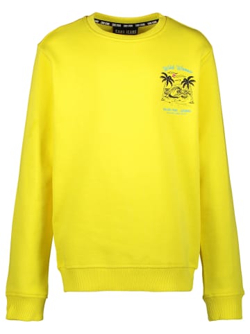 Cars Jeans Sweatshirt "Simmar" in Gelb