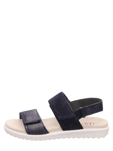 Legero Leder-Sandalen "Savona" in Dunkelblau