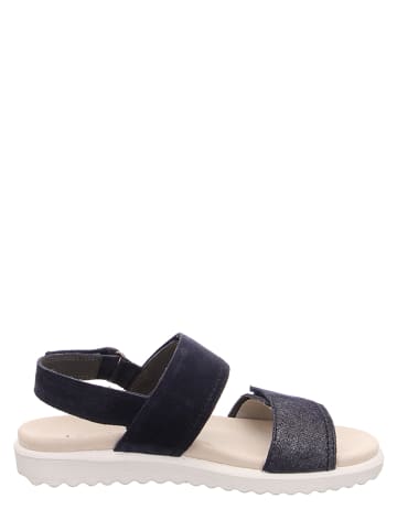 Legero Leder-Sandalen "Savona" in Dunkelblau