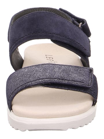 Legero Leder-Sandalen "Savona" in Dunkelblau