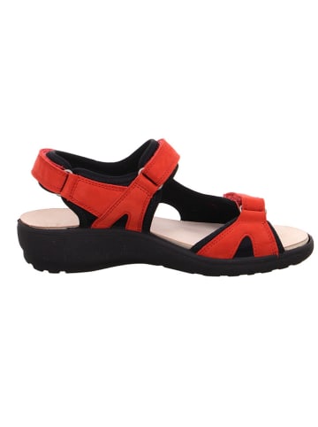 Legero Leder-Sandalen "Gorla" in Rot