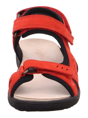 Legero Leder-Sandalen "Gorla" in Rot
