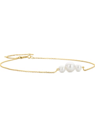 Revoni Gold-Armkette mit Perlen