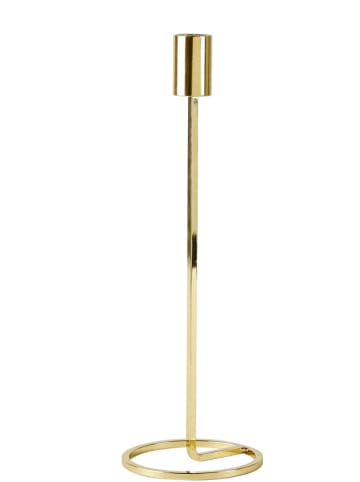 Villa Collection Kerzenständer in Gold - (H)25,5 x Ø 9,5 cm