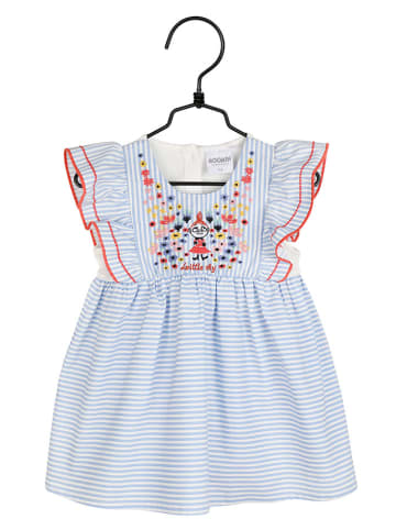 Pippi Sukienka w kolorze biało-jasnoniebieskim ze wzorem