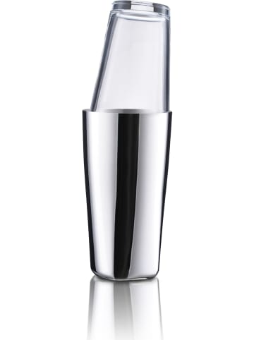 Zone Denmark Roestvrijstalen cocktailshaker "Boston Rocks" - (H)17 x Ø 9,2 cm