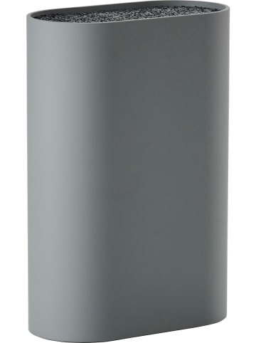 Zone Denmark Messerblock "Singles" in Grau - (B)17 x (H)24 x (T)9 cm