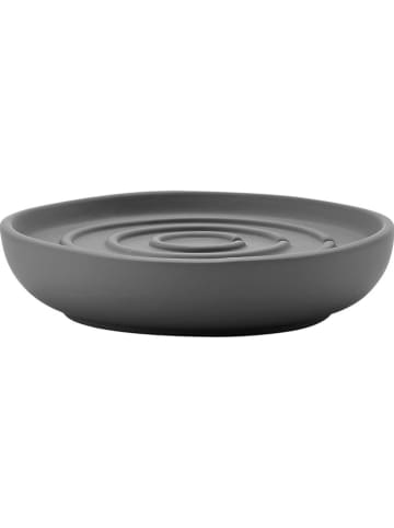 Zone Denmark Seifenschale "Nova" in Grau - Ø 11 cm
