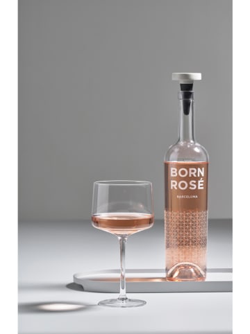 Zone Denmark Wijnsluiting "Rocks" grijs - (L)7 x Ø 5 cm