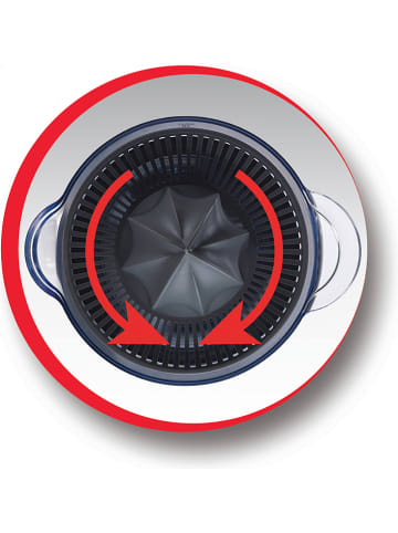 Moulinex Zitruspresse "Ultra Compact" in Schwarz