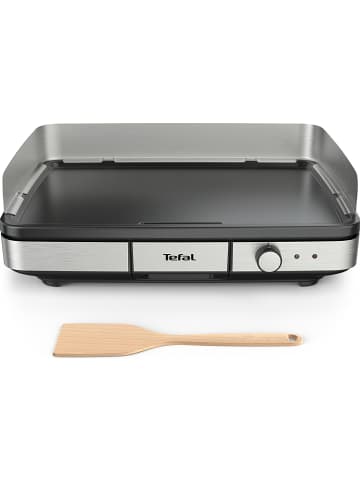Tefal Planchagrill "Maxi" zilverkleurig/zwart