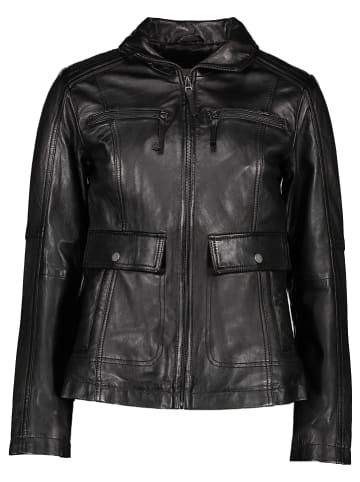 7eleven Lederjacke in Schwarz