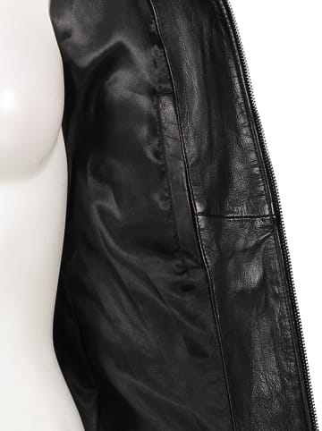 7eleven Lederjacke "Liv" in Schwarz