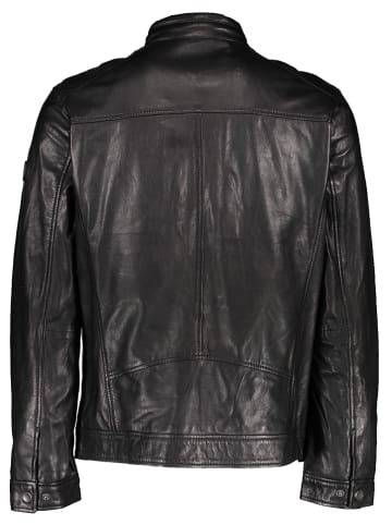 Bugatti Lederjacke in Schwarz