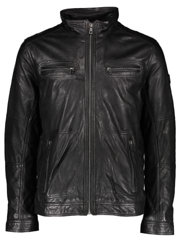 Bugatti Lederjacke in Schwarz