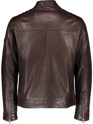 Bugatti Lederjacke in Dunkelbraun