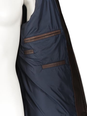 Bugatti Lederjacke in Dunkelbraun