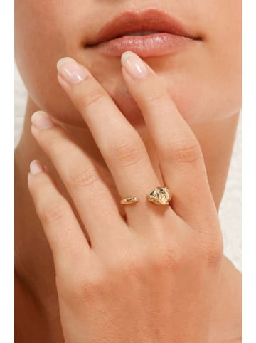 DIAMANTA Gold-Ring "Bastet" mit Diamanten