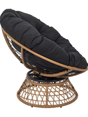 Garden Spirit Outdoor-Sessel "Cancun" in Schwarz - (B)96 x (H)77 x (T)86 cm