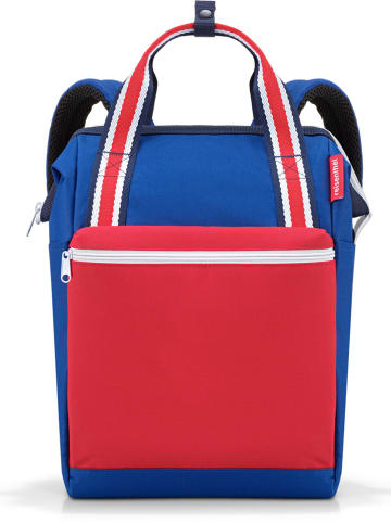 Reisenthel Rugzak "Allrounder R" blauw/rood - (B)31 x (H)39 x (D)17 cm
