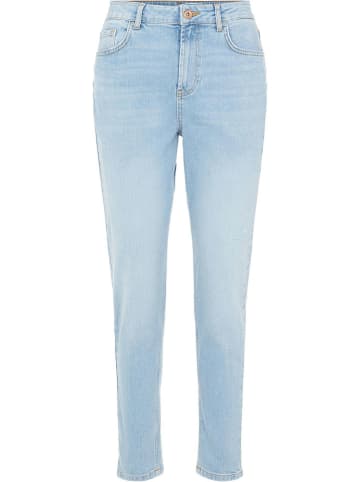 Pieces Jeans "Pcleah" - Mom fit - in Hellblau