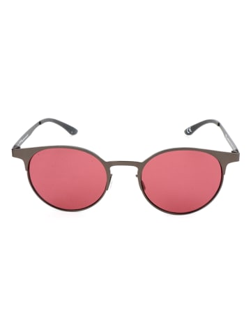 adidas Okulary przeciwsłoneczne unisex w kolorze szaro-różowym