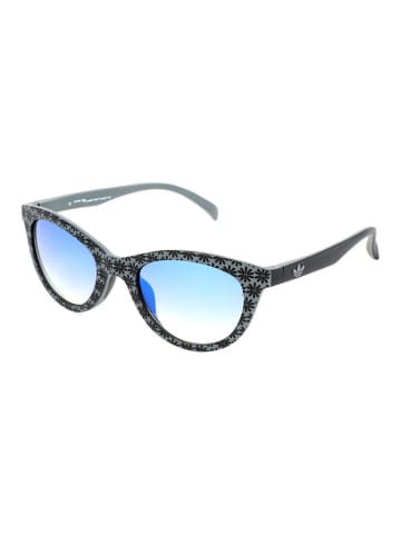 adidas Damen-Sonnenbrille in Grau/ Hellblau