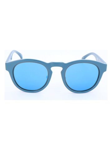 adidas Okulary przeciwsłoneczne unisex w kolorze niebieskim