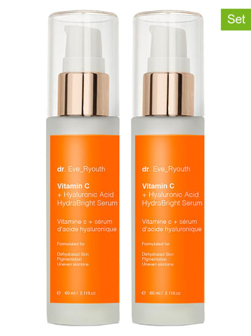 Dr. Eve_Ryouth Serum (2 szt.) "Vitamin C + Hyaluronic Acid Hydrabright" - 2x 60 ml